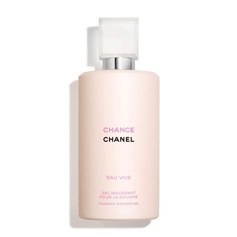 chanel chance eau vive shower gel|Chanel shower gel gift set.